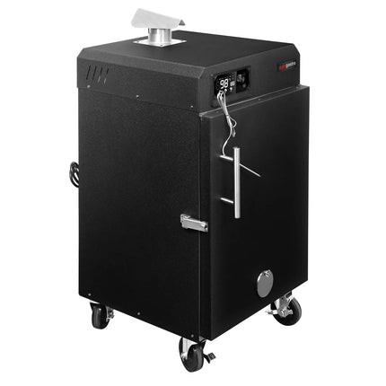 GGM Gastro Smoker Oven - Digital - with 4 Racks - 509x581mm - on Wheels - Black