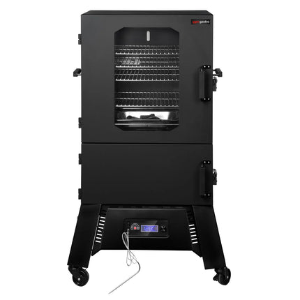 GGM Gastro Smoker Oven - Digital - with 4 Racks - 670x739mm - on Wheels - Black