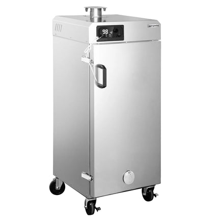 GGM Gastro Smoker Oven - Digital - with 6 Racks - 509x556mm - on Wheels - Black