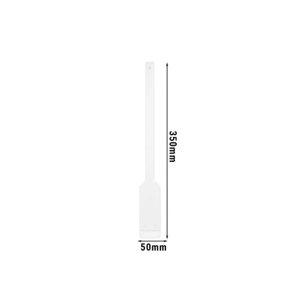 GGM Gastro Spatula - PE - Length: 377mm - White