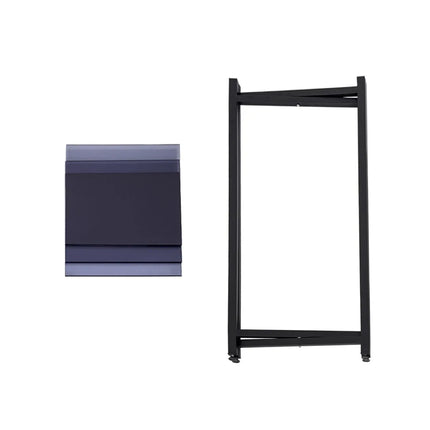 GGM Gastro Square Folding Side Table - 50x50cm - Height: 1200mm