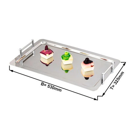 GGM Gastro Stainless Steel - 530x325mm - Height: 70mm - polished
