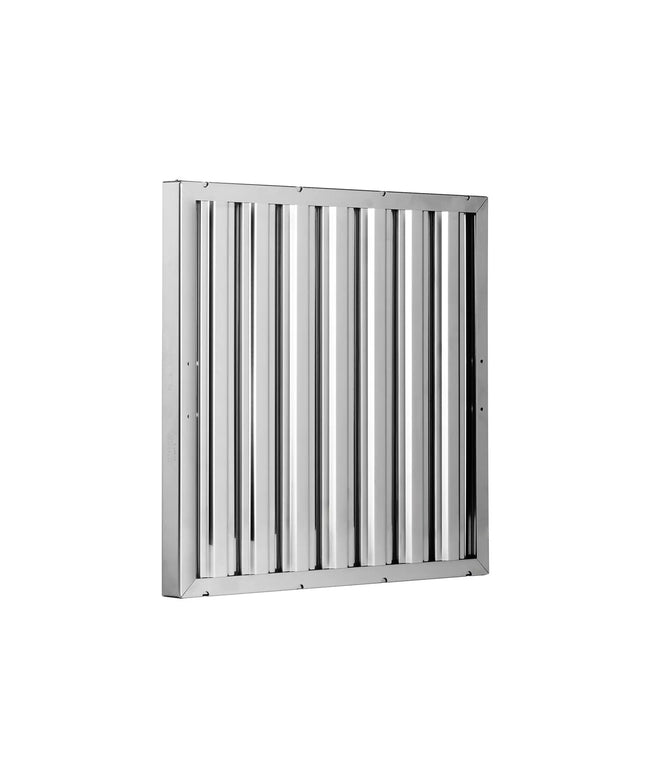 GGM Gastro Stainless Steel Baffle Filter - 400x400mm - Type A