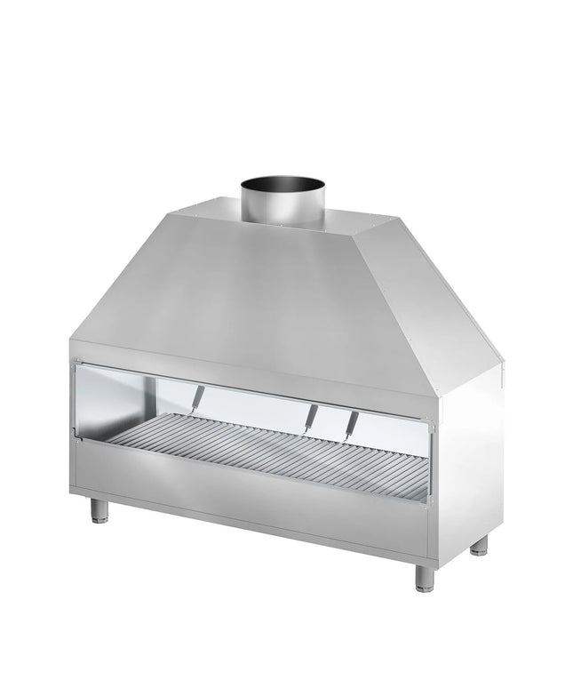 GGM Gastro Stainless Steel Charcoal Grill - 1500mm