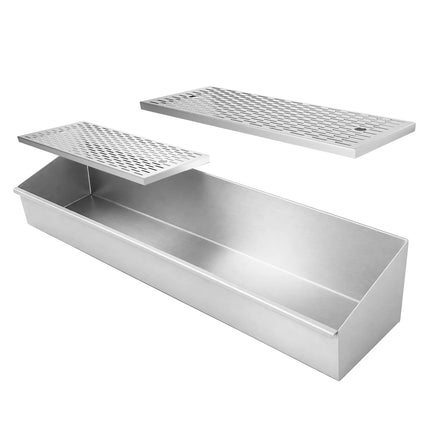 GGM Gastro Stainless Steel Chip Tray - 1200x300mm