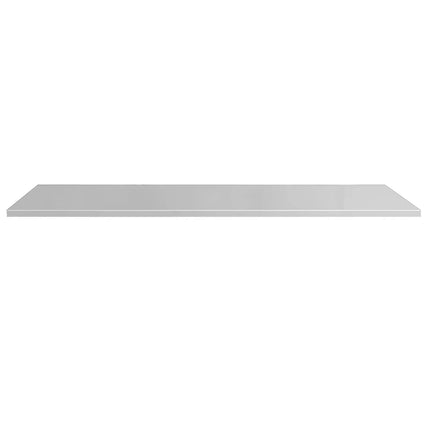 GGM Gastro Stainless steel cover - for two Refrigerated Islands - 2500x487x33mm - for KIBL2580