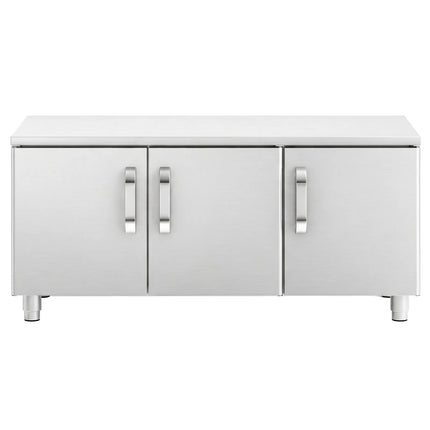 GGM Gastro Stainless Steel Floor Cupboard 1200mm - 3 Doors