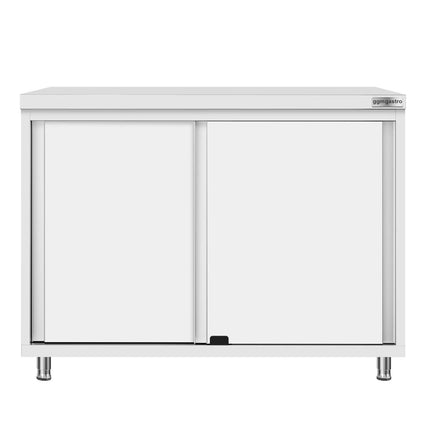 GGM Gastro Stainless Steel Floor Cupboard Flex ECO - 1000x600mm - with Sliding Doors