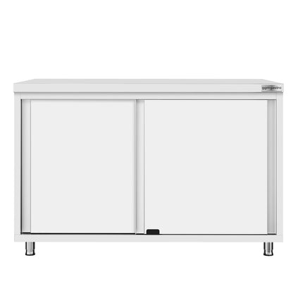 GGM Gastro Stainless Steel Floor Cupboard Flex ECO - 1200x700mm - with Sliding Doors