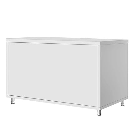 GGM Gastro Stainless Steel Floor Cupboard Flex ECO - 1400x600mm - with Sliding Doors