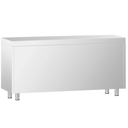 GGM Gastro Stainless Steel Floor Cupboard PREMIUM - 1600x700mm - with 3 Drawers left