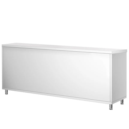 GGM Gastro Stainless Steel Floor Cupboard PREMIUM - 2000x700mm - with Sliding Doors
