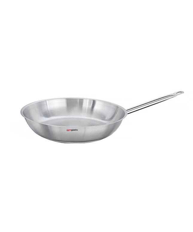 GGM Gastro Stainless Steel Frying Pan - Ø 200mm - Height: 50mm  - 1.4 L - Induction Compatible
