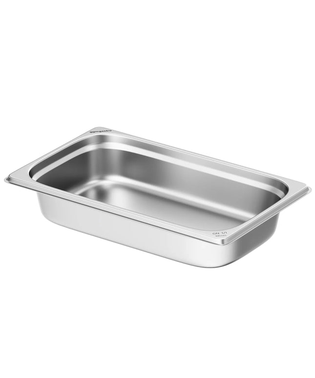 GGM Gastro Stainless Steel Gastronorm Pan GN 1/1 - Depth: 100mm