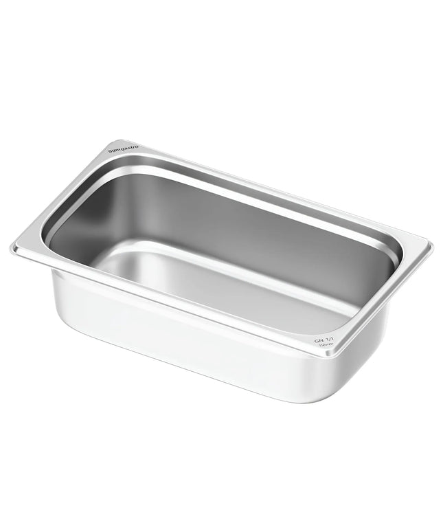 GGM Gastro Stainless Steel Gastronorm Pan GN 1/1 - Depth: 150mm