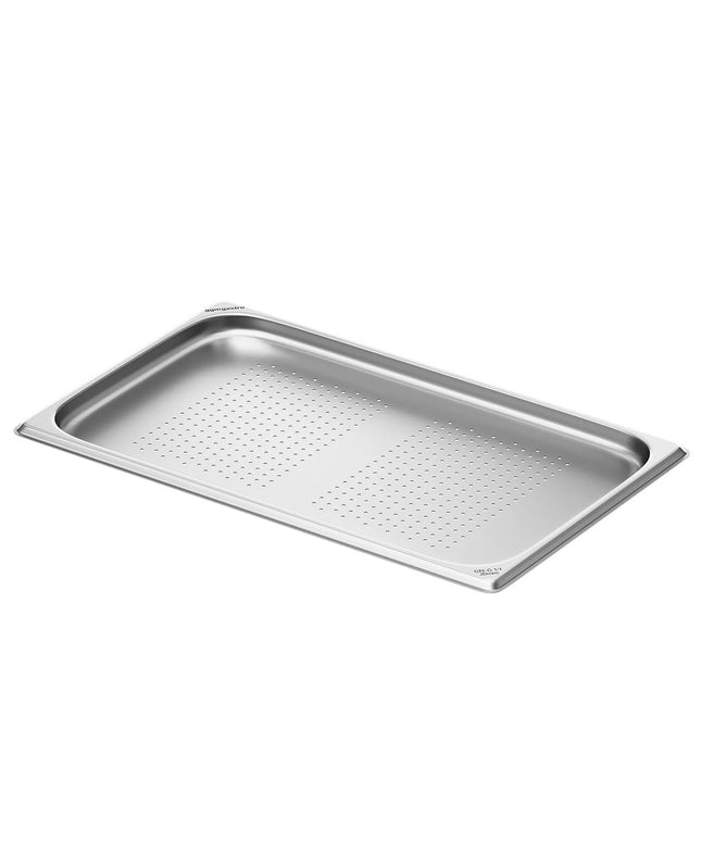 GGM Gastro Stainless Steel Gastronorm Pan GN 1/1 - perforated - Depth: 20mm