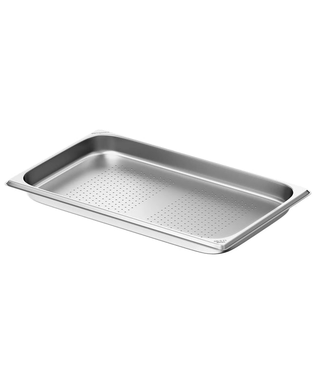 GGM Gastro Stainless Steel Gastronorm Pan GN 1/1 - perforated - Depth: 40mm