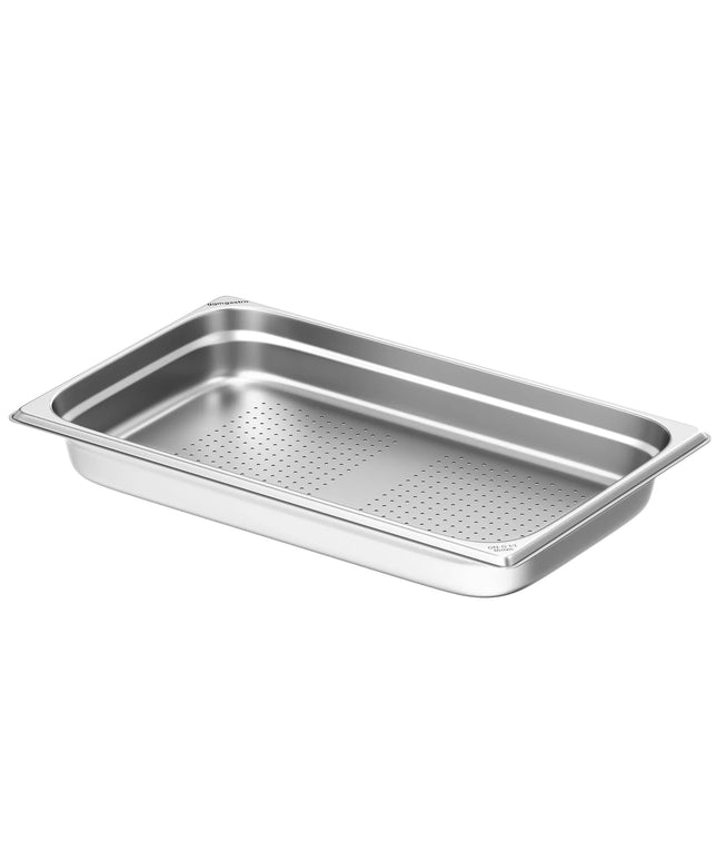 GGM Gastro Stainless Steel Gastronorm Pan GN 1/1 - perforated - Depth: 65mm