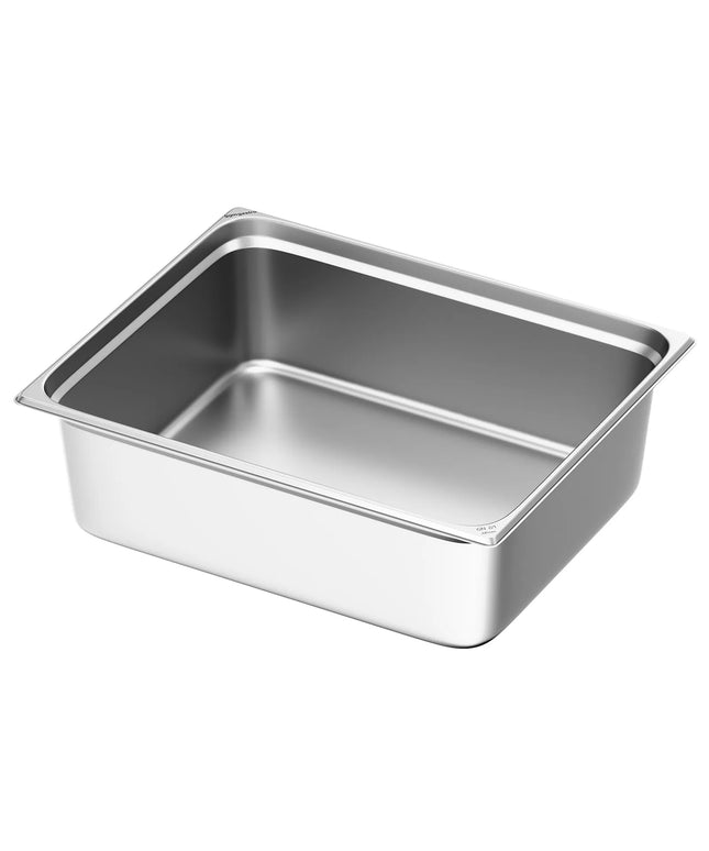 GGM Gastro Stainless Steel Gastronorm Pan GN 2/1 - Depth: 200mm