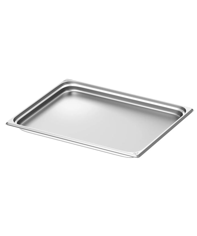 GGM Gastro Stainless Steel Gastronorm Pan GN 2/1 - Depth: 40mm