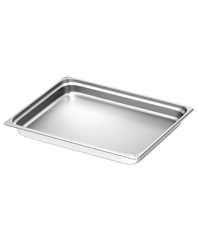 GGM Gastro Stainless Steel Gastronorm Pan GN 2/1 - Depth: 65mm