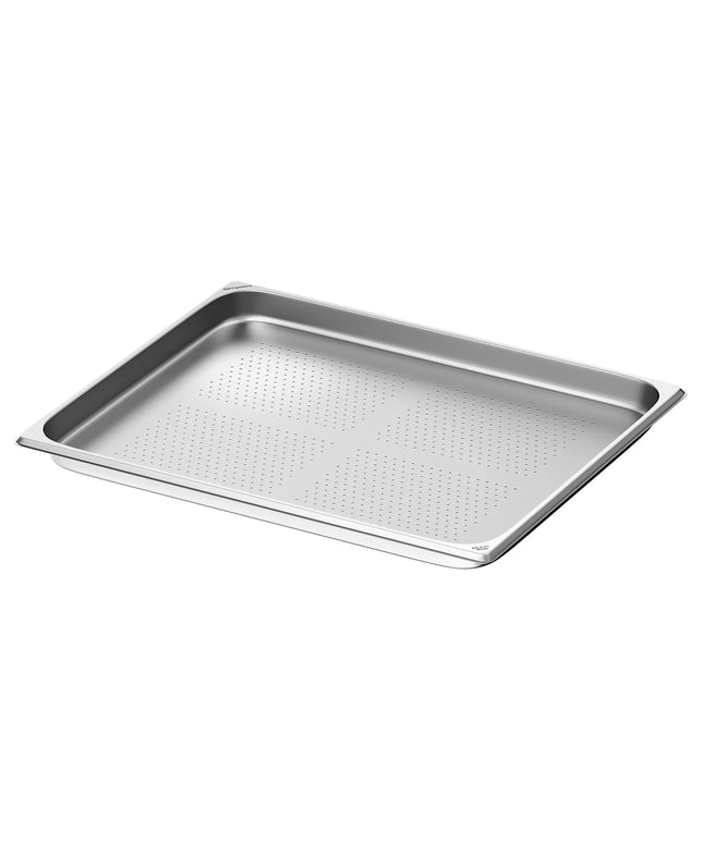 GGM Gastro Stainless Steel Gastronorm Pan GN 2/1 - perforated - Depth: 40mm