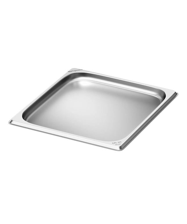 GGM Gastro Stainless Steel Gastronorm Pan GN 2/3 - Depth: 20mm