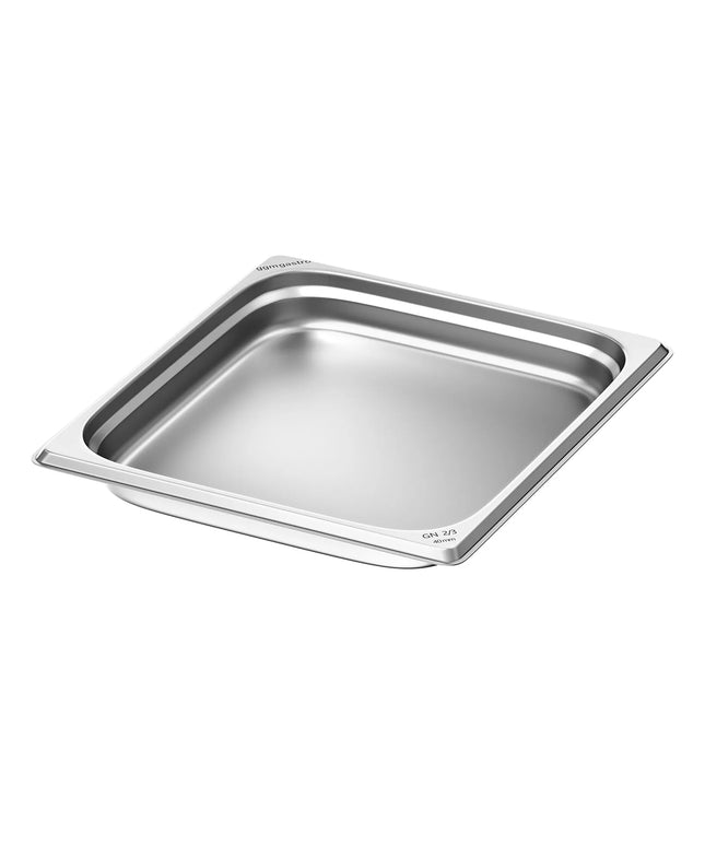GGM Gastro Stainless Steel Gastronorm Pan GN 2/3 - Depth: 40mm