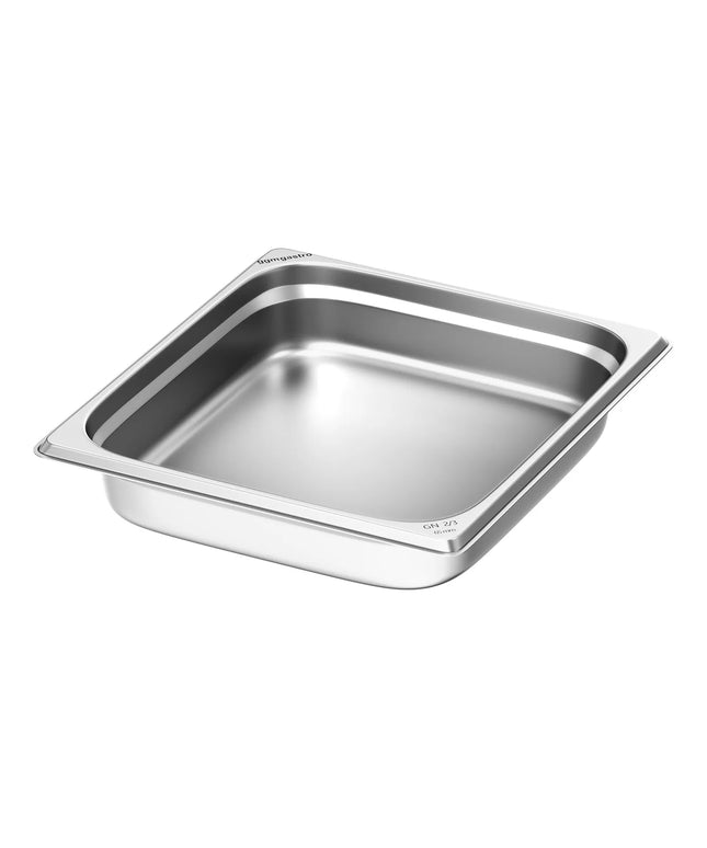 GGM Gastro Stainless Steel Gastronorm Pan GN 2/3 - Depth: 65mm