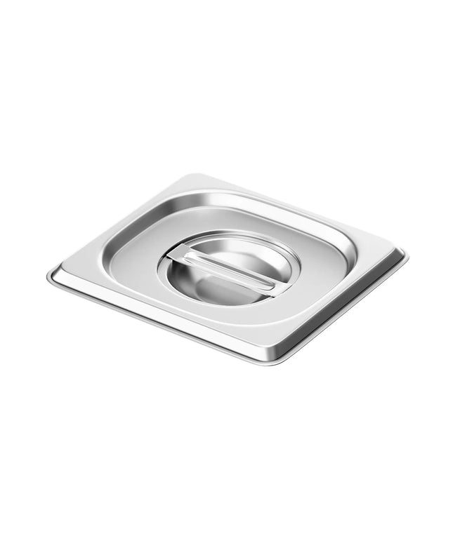 GGM Gastro Stainless Steel GN Lid GN 1/6 - 176x162mm - Height: 27mm