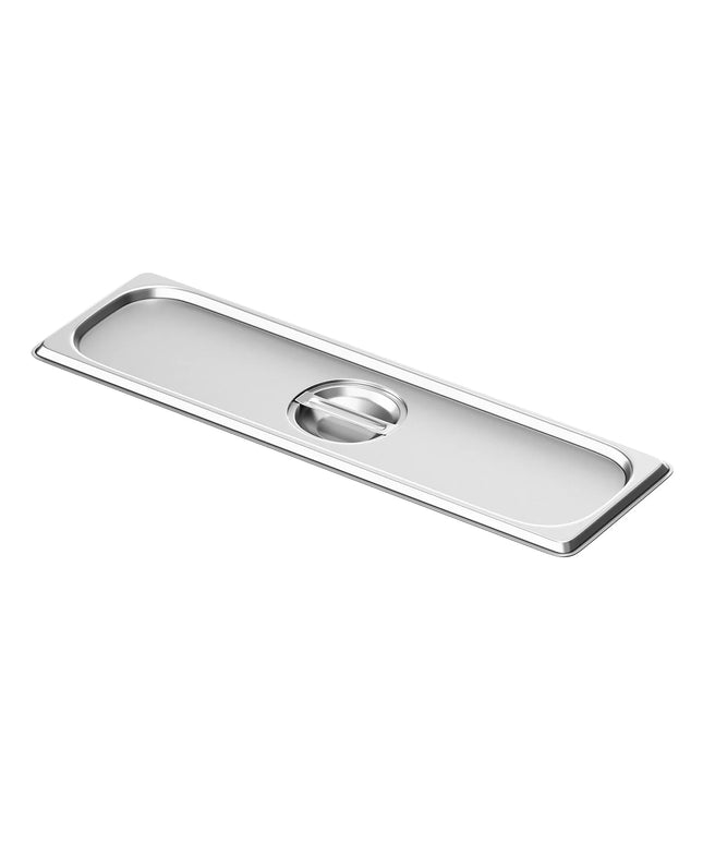 GGM Gastro Stainless Steel GN Lid GN 2/4 - 530x162mm - Height: 29mm
