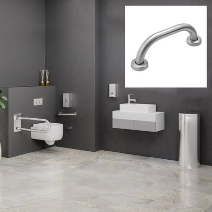 GGM Gastro Stainless Steel Grab Rail - Stainless Steel - Length: 600mm