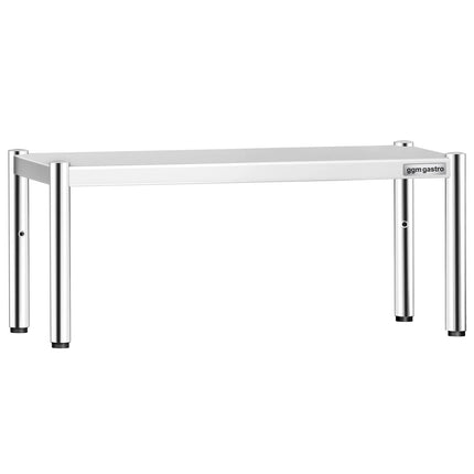 GGM Gastro Stainless Steel Overshelf - 1000x370mm - height-adjustable