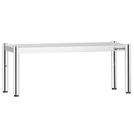 GGM Gastro Stainless Steel Overshelf - 1200x370mm - height-adjustable