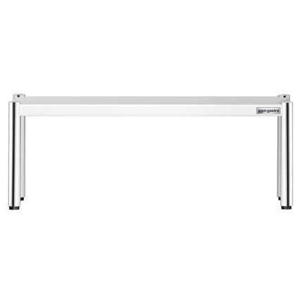 GGM Gastro Stainless Steel Overshelf - 1200x370mm - height-adjustable
