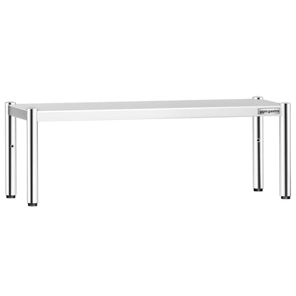 GGM Gastro Stainless Steel Overshelf - 1400x370mm - height-adjustable
