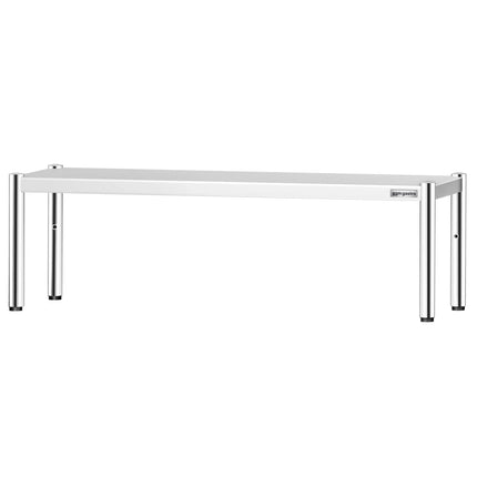 GGM Gastro Stainless Steel Overshelf - 1600x370mm - height-adjustable