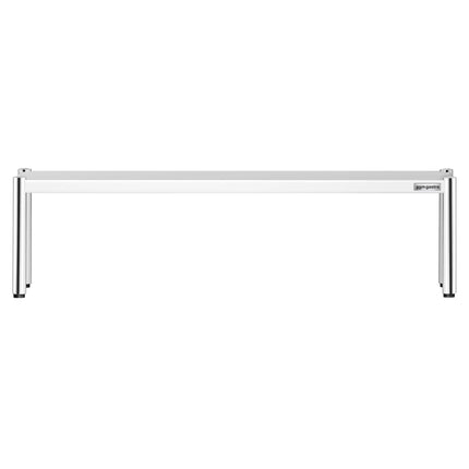 GGM Gastro Stainless Steel Overshelf - 1800x370mm - height-adjustable