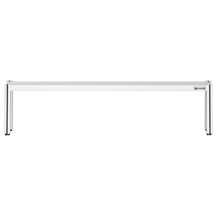 GGM Gastro Stainless Steel Overshelf - 2000x370mm - height-adjustable