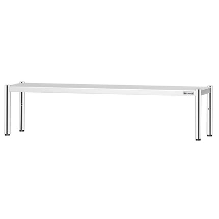 GGM Gastro Stainless Steel Overshelf - 2000x370mm - height-adjustable