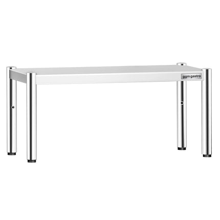 GGM Gastro Stainless Steel Overshelf - 800x370mm - height-adjustable
