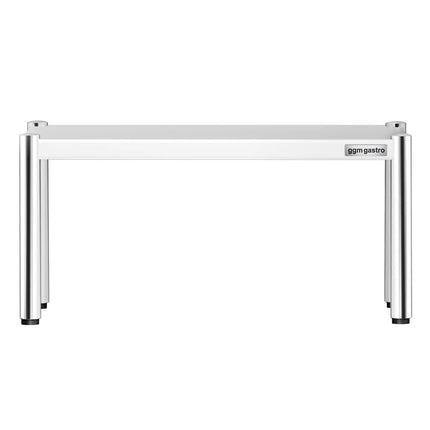 GGM Gastro Stainless Steel Overshelf - 800x370mm - height-adjustable