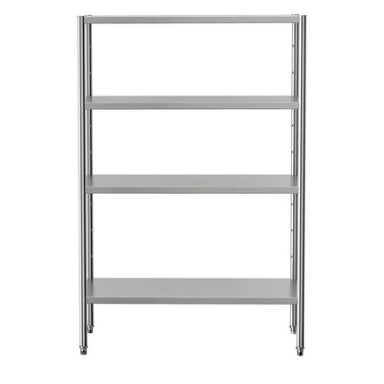 GGM Gastro Stainless Steel Shelving Unit ECO - 1200x500mm - with 4 shelves (ADJUSTABLE)