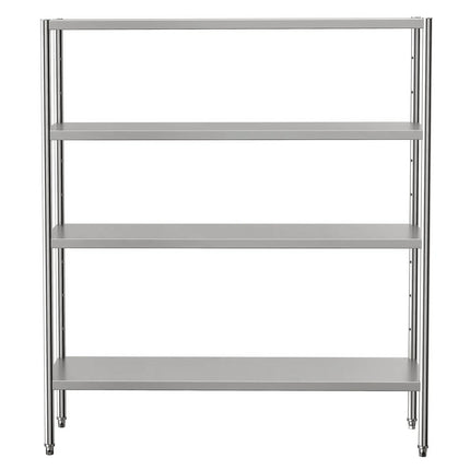 GGM Gastro Stainless Steel Shelving Unit ECO - 1600x500mm - with 4 shelves (ADJUSTABLE)
