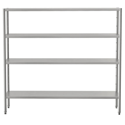 GGM Gastro Stainless Steel Shelving Unit ECO - 2000x500mm - with 4 shelves (ADJUSTABLE)
