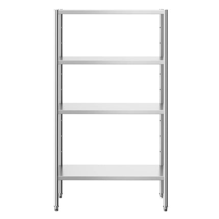 GGM Gastro Stainless Steel Shelving Unit PREMIUM - 1020x500mm - with 4 shelves (ADJUSTABLE)