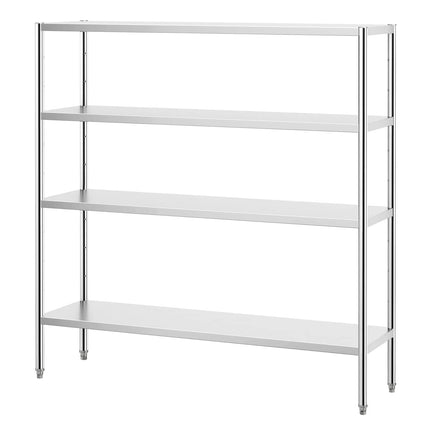 GGM Gastro Stainless Steel Shelving Unit PREMIUM - 1800x500mm - with 4 shelves (ADJUSTABLE)
