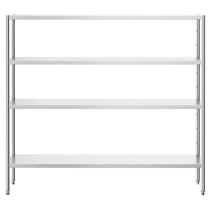 GGM Gastro Stainless Steel Shelving Unit PREMIUM - 2000x500mm - with 4 shelves (ADJUSTABLE)