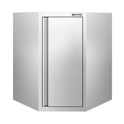 GGM Gastro Stainless Steel Wall Cupboard - 700x700x800mm - with Single Hinged Door