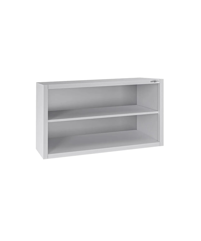 GGM Gastro Stainless Steel Wall Cupboard ECO - 1000x400x650mm - Open Front